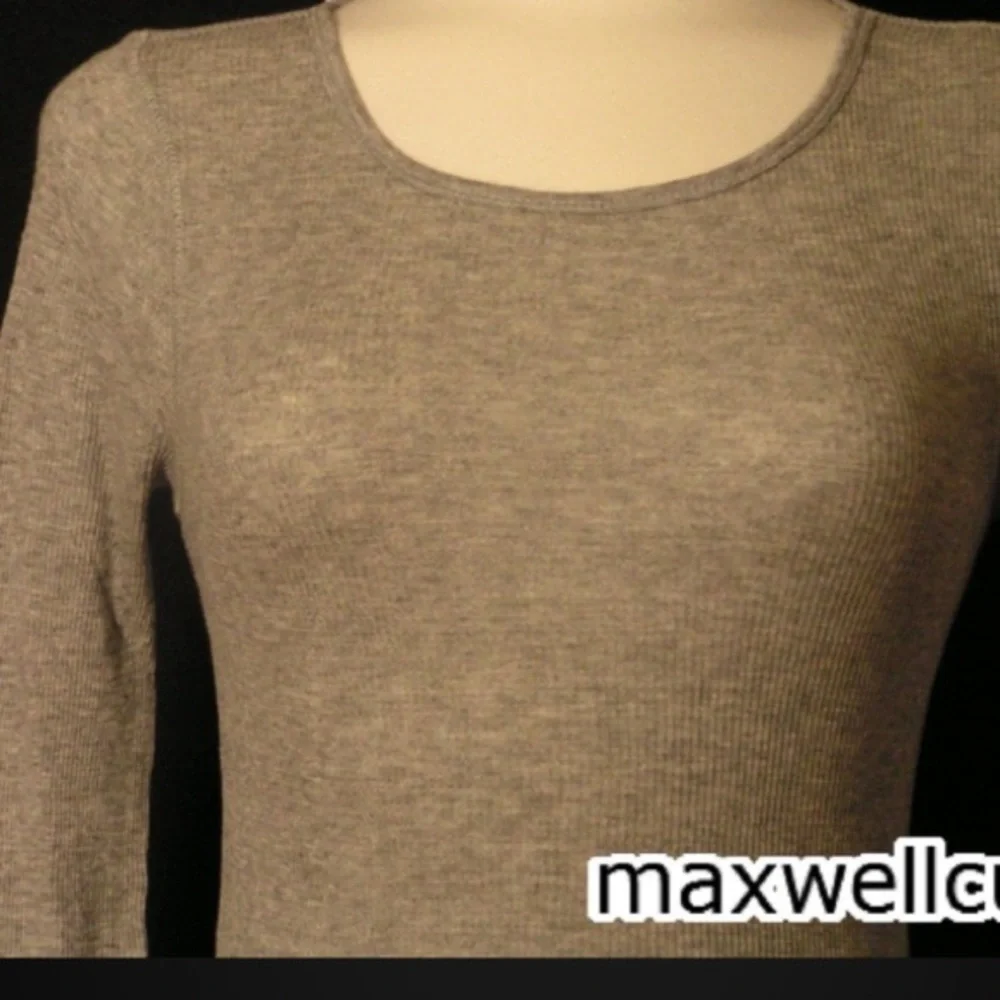J CREW LONG SLEEVE THIN THERMAL GREY SHIRT SMALL